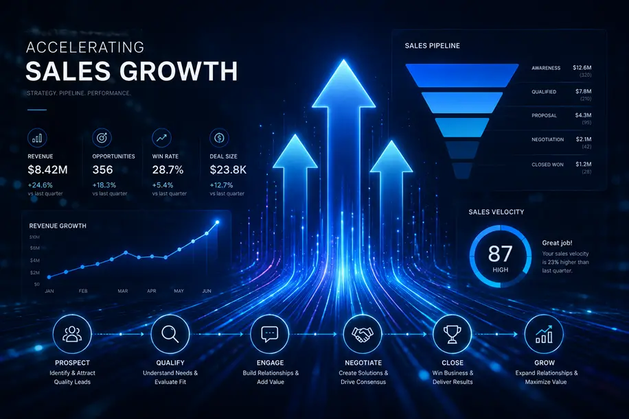 The Sales  Accelerator Course